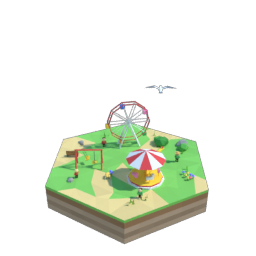 Playground hex tile