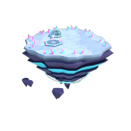 Sci-fi bare island