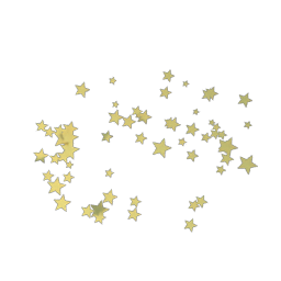 Stars round an island