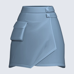 Female | Asymmetric Utility Skirt