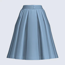 Female | Pleated Long Skirt