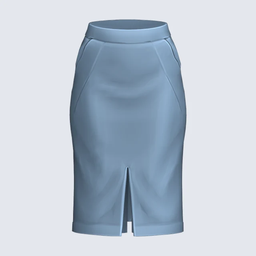 Female | Straight Midi Skirt