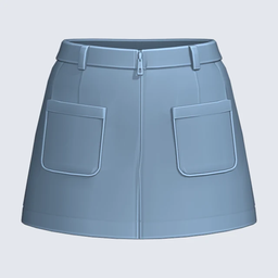Female | Straight Mini Skirt