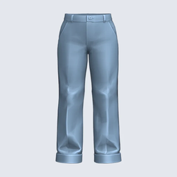 Male | High Waist Uniform Trousers