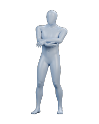 004 | Confident Low Folded Arms