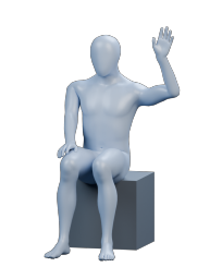 056 | Seated Hello
