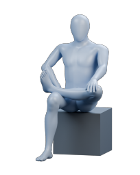 088 | Seated Ankle Over Knee