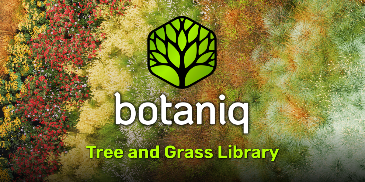 Tree and Grass Library Botaniq - Trees