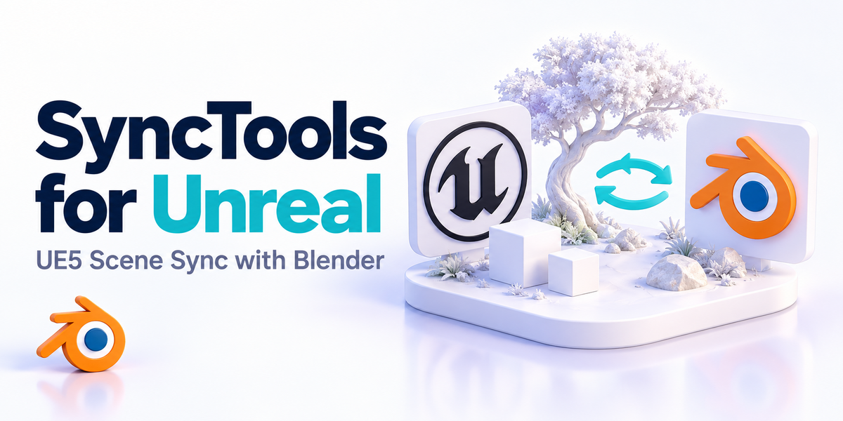 SyncTools Pro for Unreal Engine 5 — promotional cover