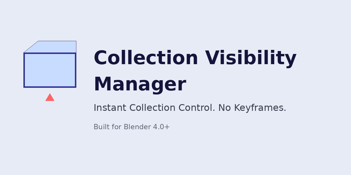 Collection Visibility Manager - Superhive (formerly Blender Market)