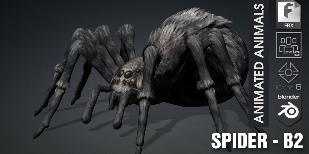 Spider_B2 - Superhive (formerly Blender Market)