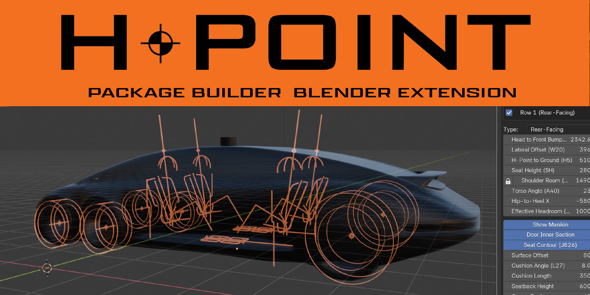 3dh Point Machine H-Point: Package Builder - Superhive (formerly Blender Market)