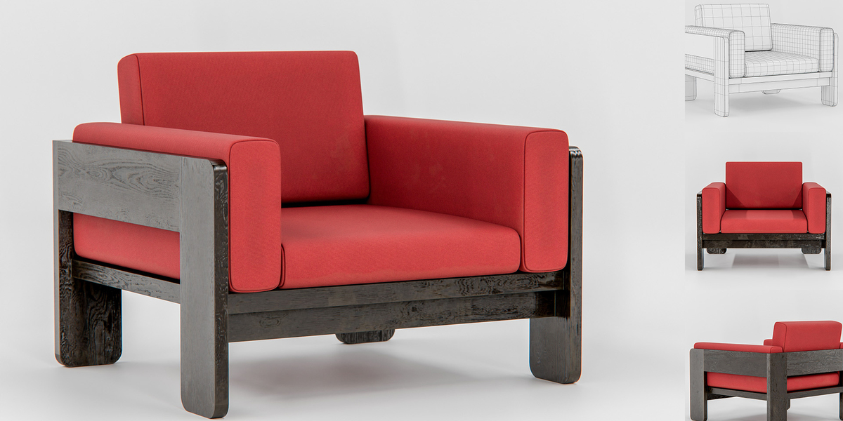 Bastiano Lounge Chair Tobia Scarpa 1962 - Superhive (formerly 