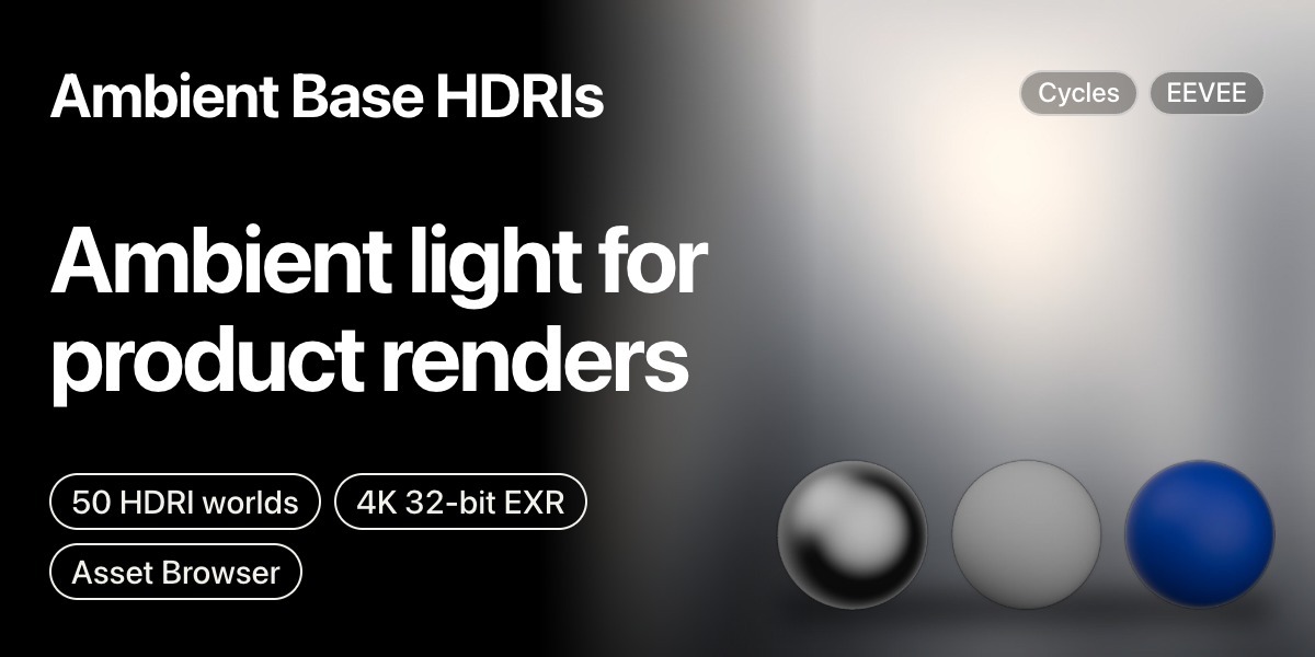 Ambient Base HDRIs