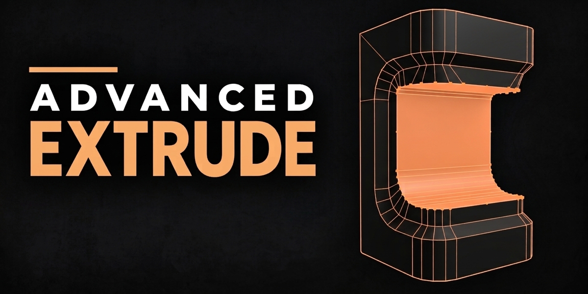 Advanced Extrude — included in the Advanced Modeling Bundle