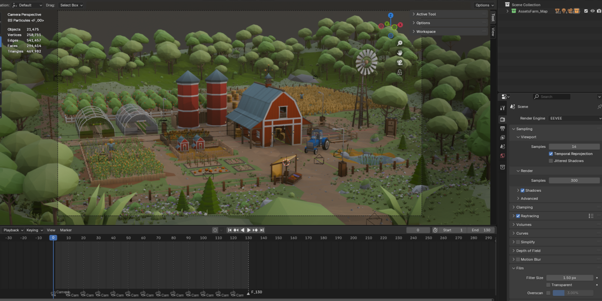 Farm Pack Farm Asset Pack Low Poly - Superhive (formerly Blender Market)