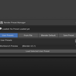 K-Tools Render Preset Manager - Superhive (formerly Blender Market)