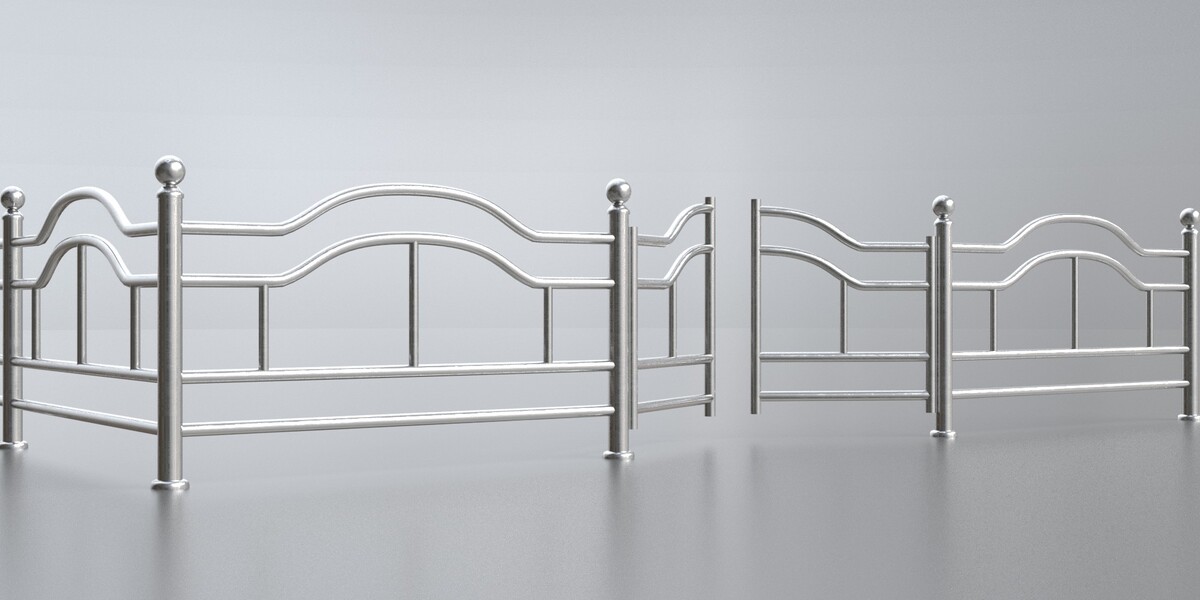 3d Railing Generator Fence, Gate, Railing & Wall Generator - Superhive (formerly Blender Market)