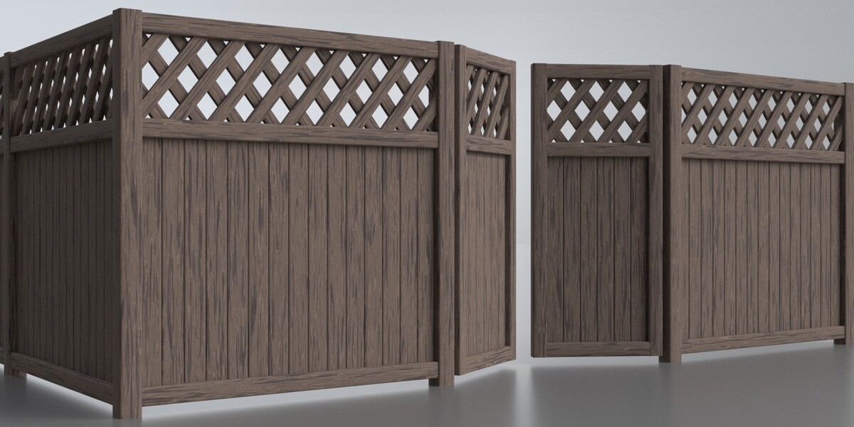 3d Railing Generator Fence, Gate, Railing & Wall Generator - Superhive (formerly Blender Market)