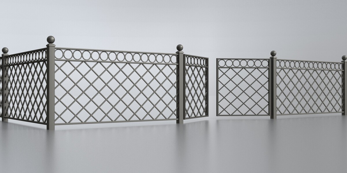 3d Railing Generator Fence, Gate, Railing & Wall Generator - Superhive (formerly Blender Market)