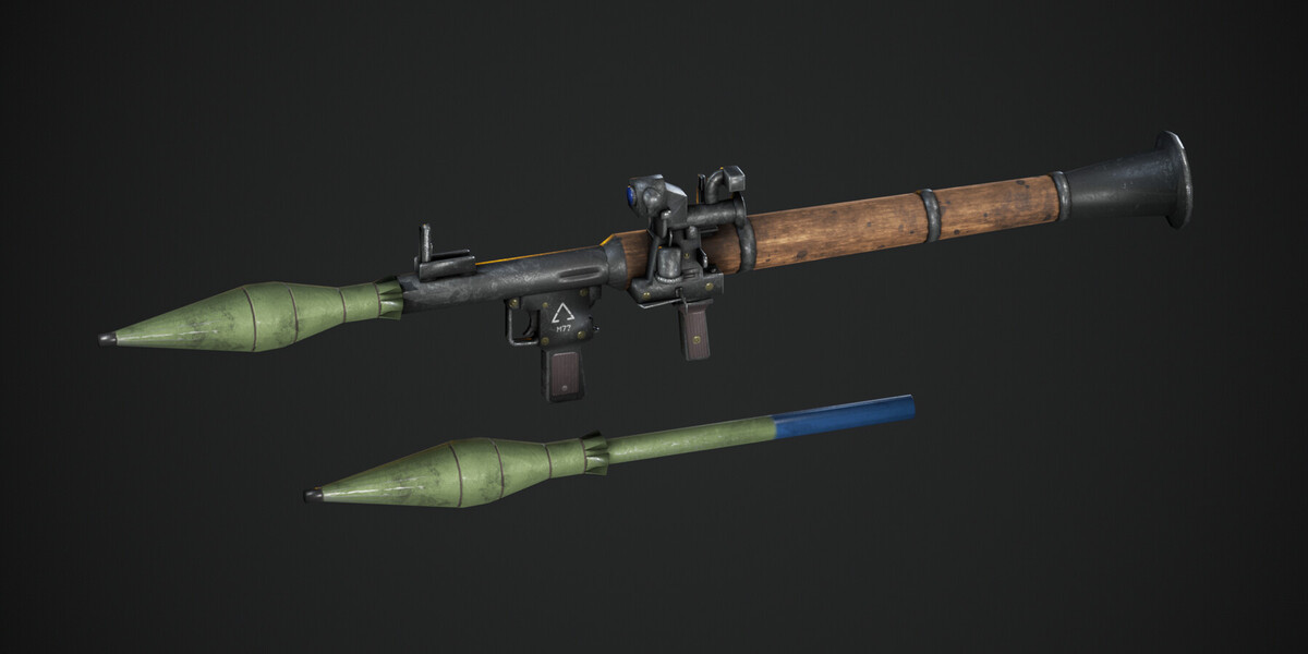 Rocket Launcher RPG-7 - Superhive (formerly Blender Market)