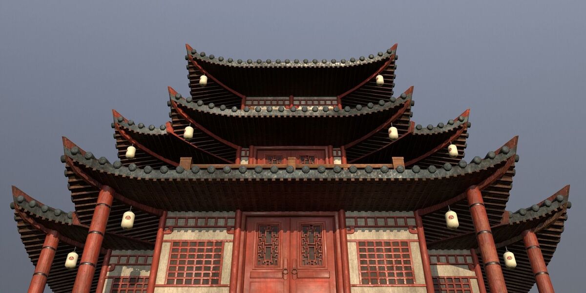 Asian Build Asian Japanese and Chinese Realistic Building - Superhive (formerly ...