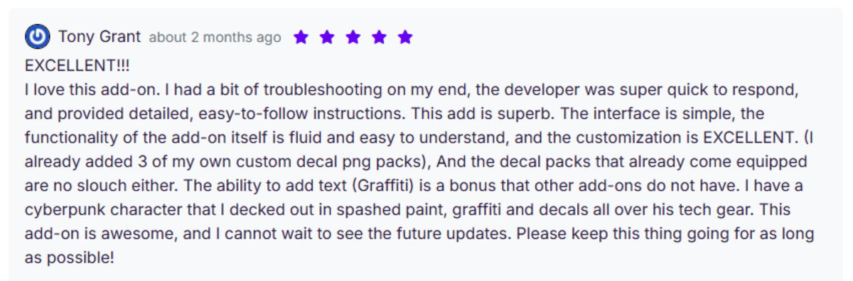 Creator Testimonial 2