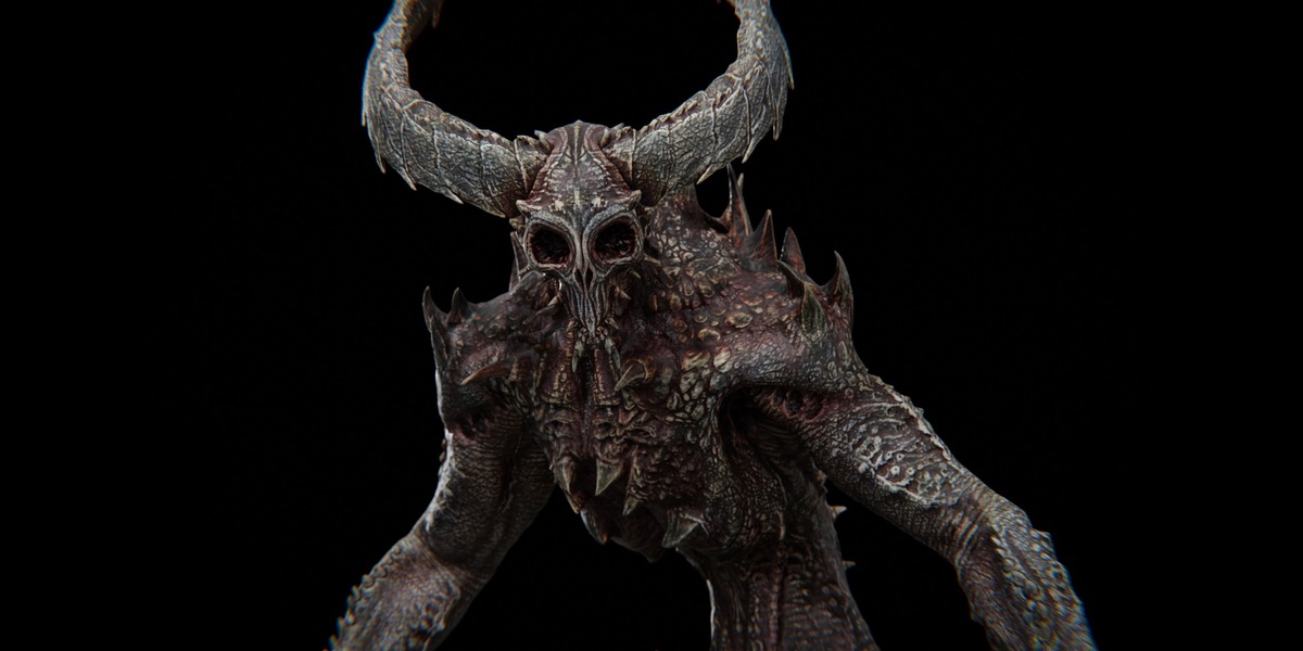 Satanic Mutant Demon - Superhive (formerly Blender Market)