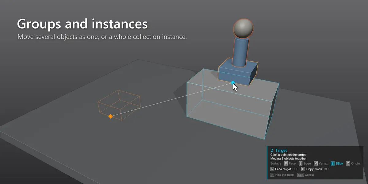 Groups and instances