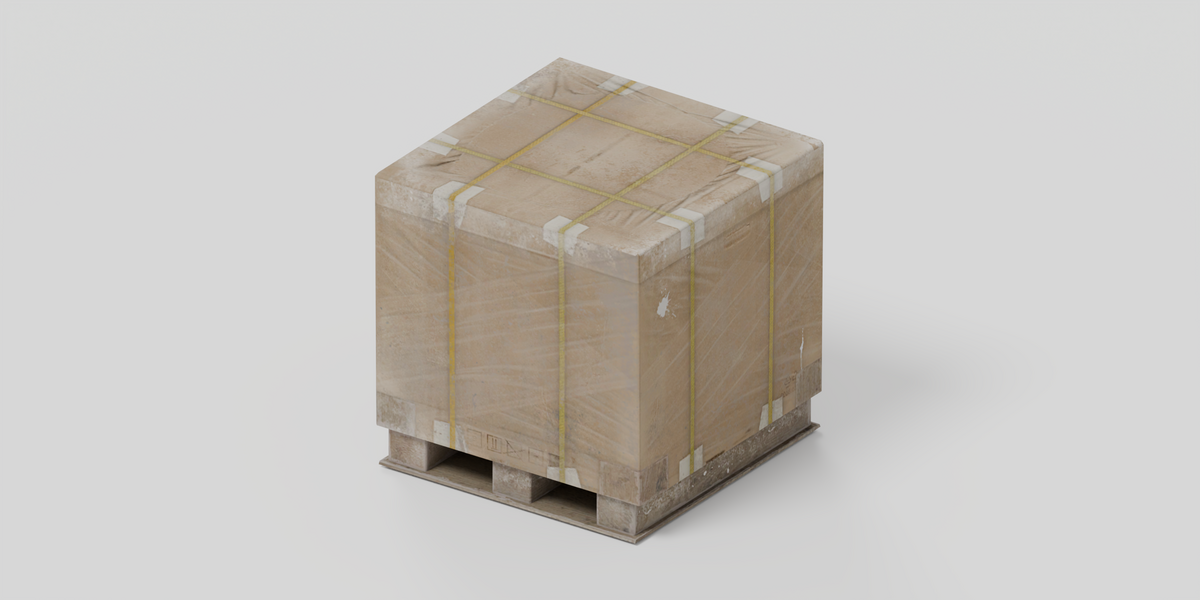 Wrapped Pallet Load