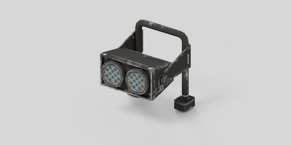 Twin Spotlight Fixture