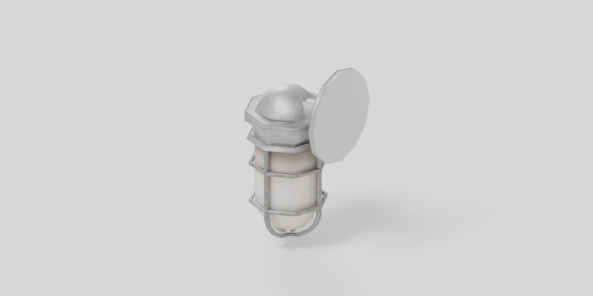 Caged Bulkhead Fixture