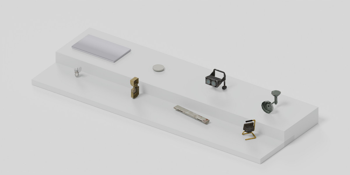 The included example layout, rendered in Cycles.