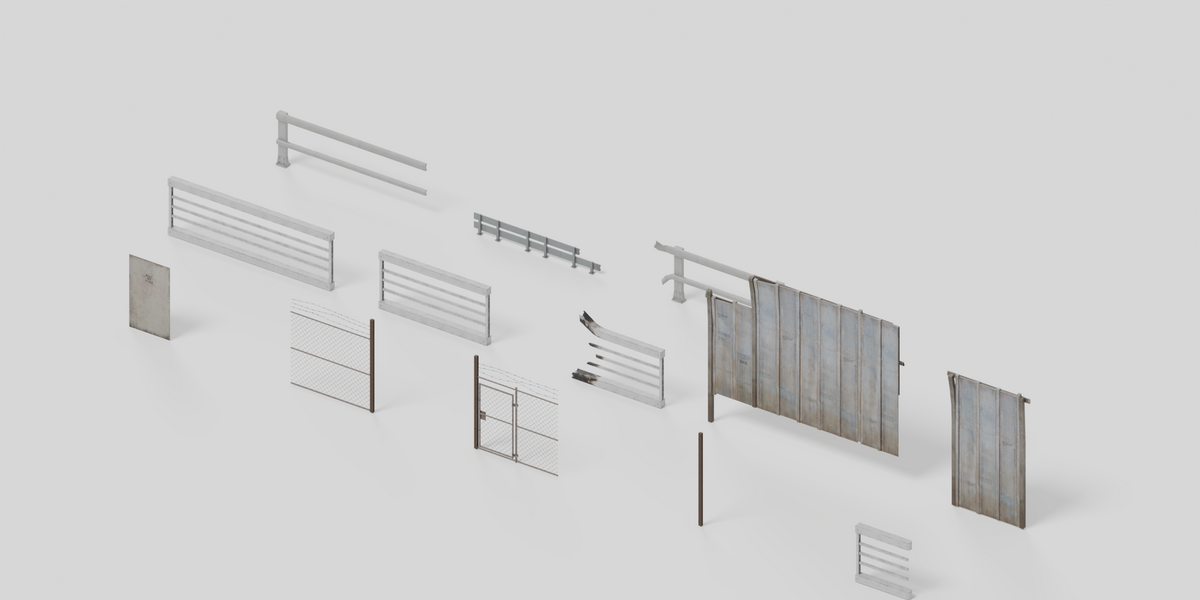 The included example layout, rendered in Cycles.