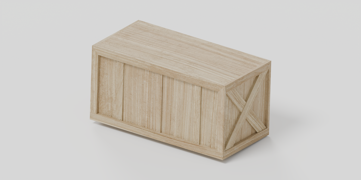 Long Braced Crate A