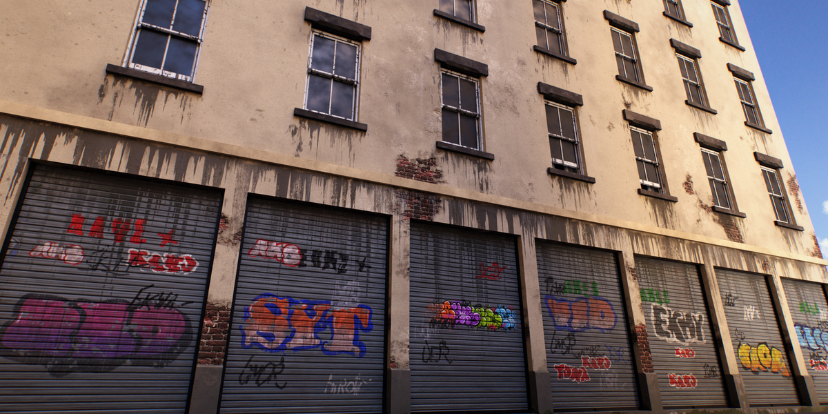 Graffiti made with Decal Beast