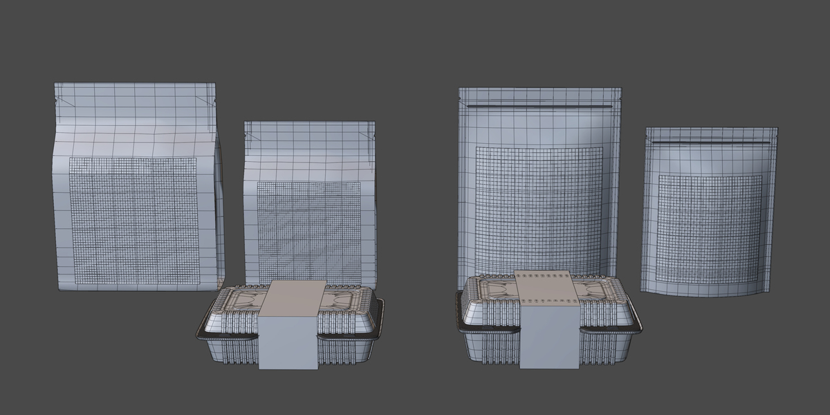 Items Packing Design Food Packaging Mockup Set - Superhive (formerly Blender Market)