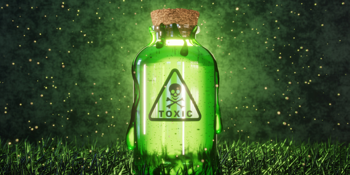 Toxic jar variation rendered in Blender
