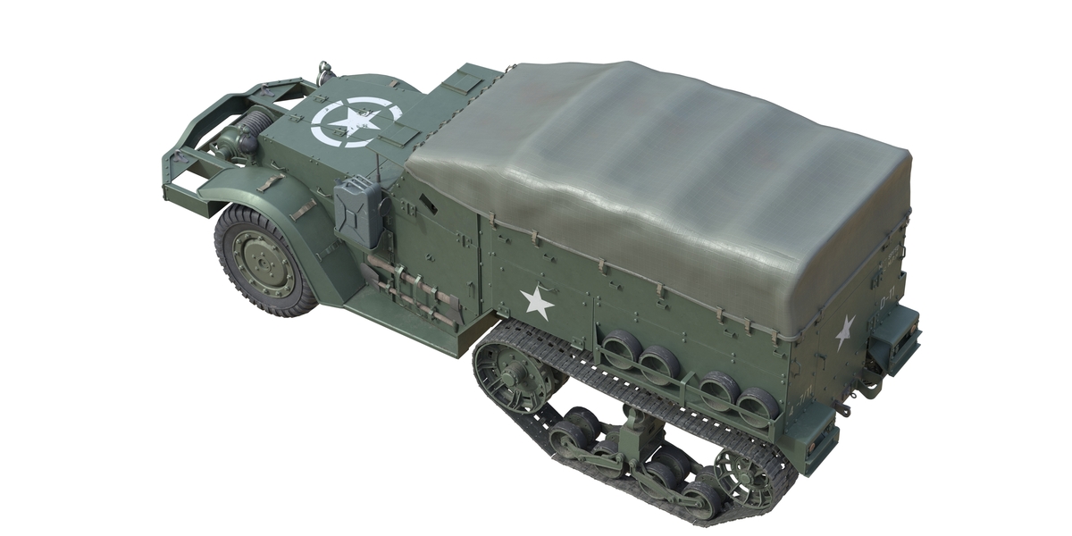 M5 Half Track Carrier - Superhive (formerly Blender Market)