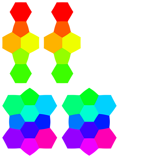 UV Layout, Colored