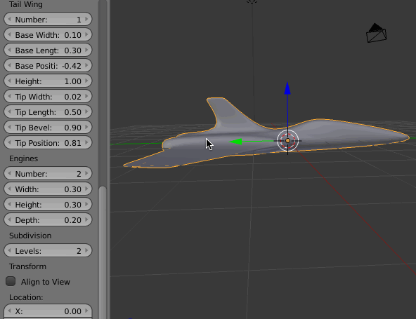 Configurable Dynamic Jet - Superhive (formerly Blender Market)