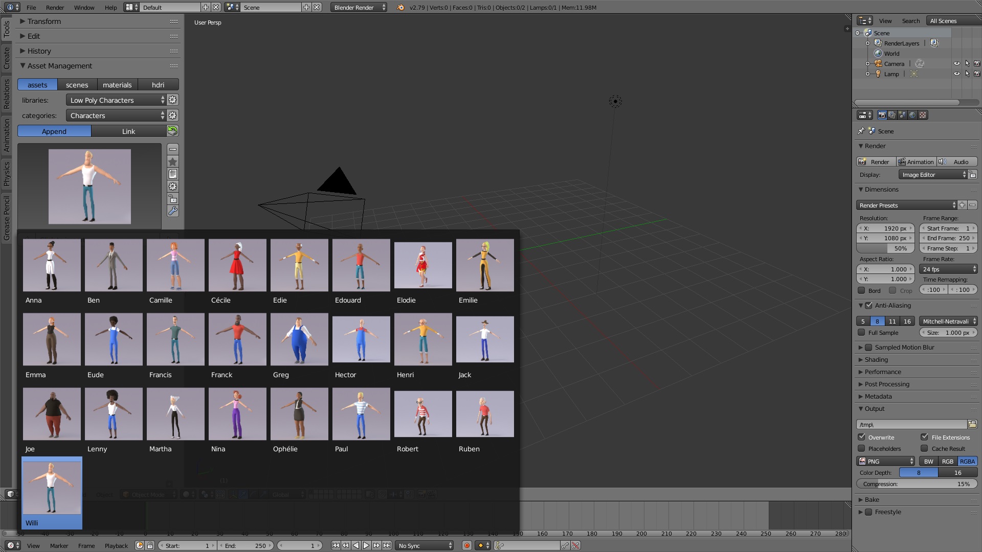 25 characters low poly animated - Superhive (formerly Blender Market)