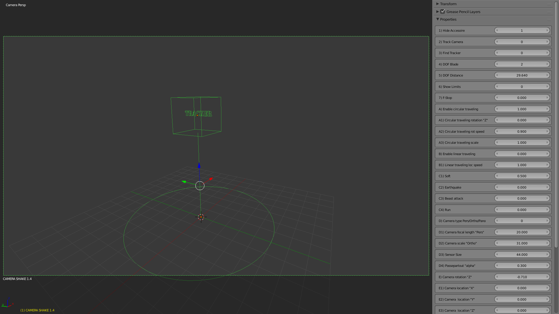 Camera Shake "Blender kit" - Superhive (formerly Blender Market)