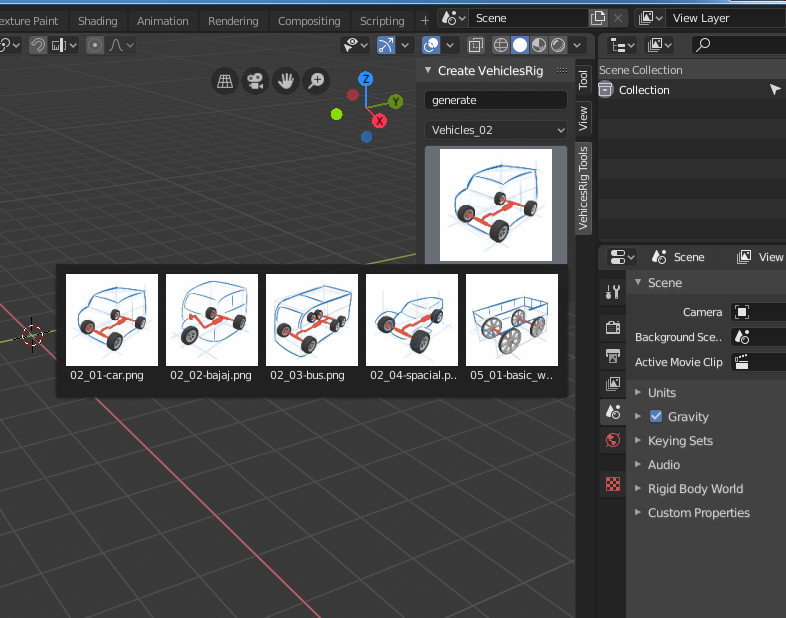 Vehicles Rig Factory | blender 2.7x and 2.8x - Superhive (formerly ...