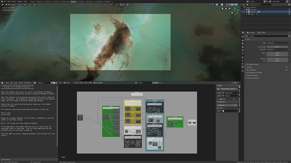 Nebula Generator - Superhive (formerly Blender Market)