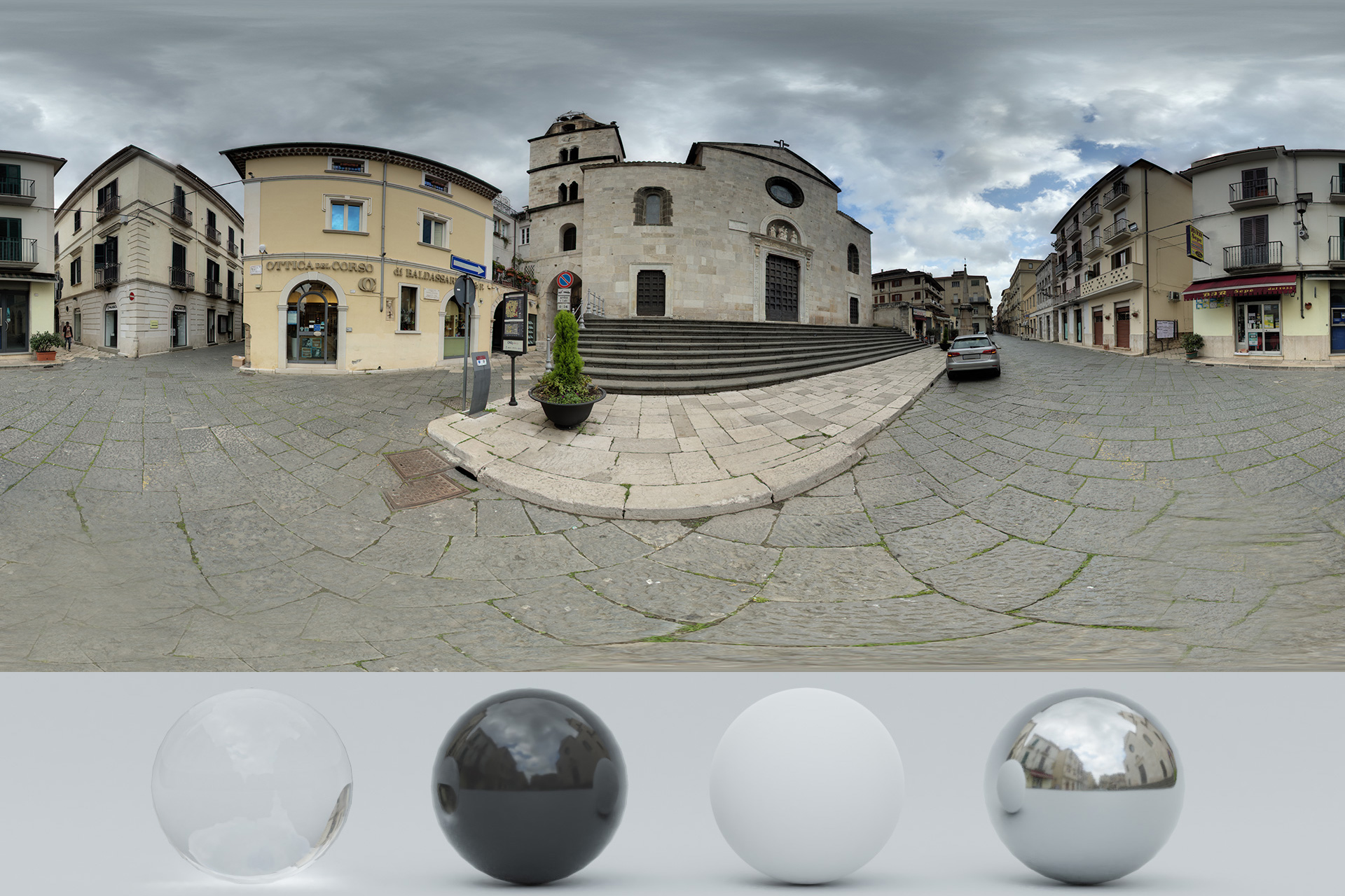 HDRi - Church and Buildings - Superhive (formerly Blender Market)