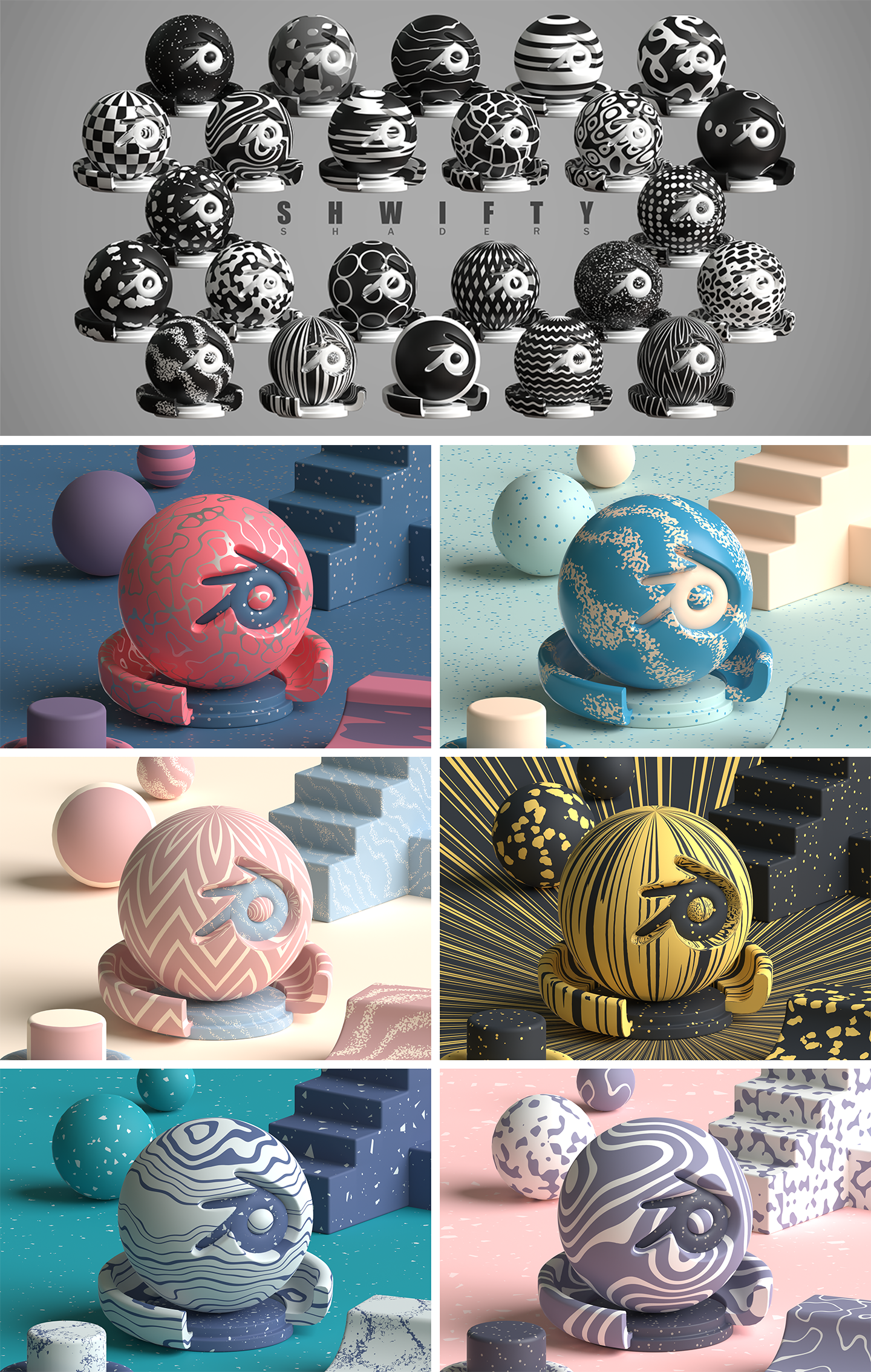 Shwifty Shaders for Blender | visualstorms